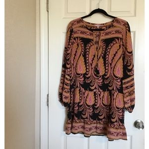 Calypso St. Barth Silk Print Dress Sz.S